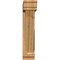 Ekena Millwork Traditional Traditional Rough Sawn Bracket w/ Offset Brace, Western Red Cedar, 6"W x 28"D x 28"H BKT0604X28X28TRA01RWR - alternate 2